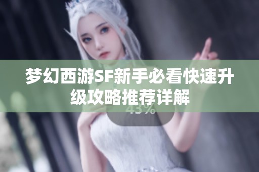 夢(mèng)幻西游SF新手必看快速升級(jí)攻略推薦詳解