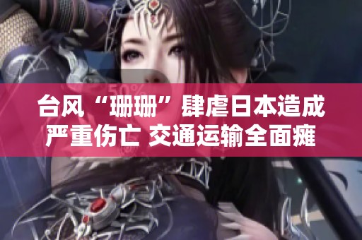 臺風“珊珊”肆虐日本造成嚴重傷亡 交通運輸全面癱瘓