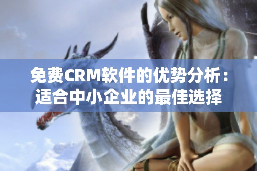 免費(fèi)CRM軟件的優(yōu)勢(shì)分析：適合中小企業(yè)的最佳選擇