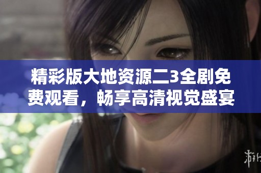 精彩版大地資源二3全劇免費觀看，暢享高清視覺盛宴
