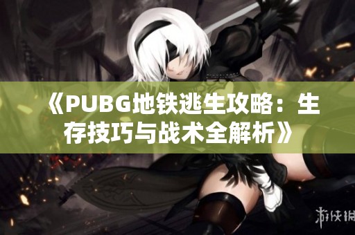 《PUBG地鐵逃生攻略：生存技巧與戰(zhàn)術(shù)全解析》