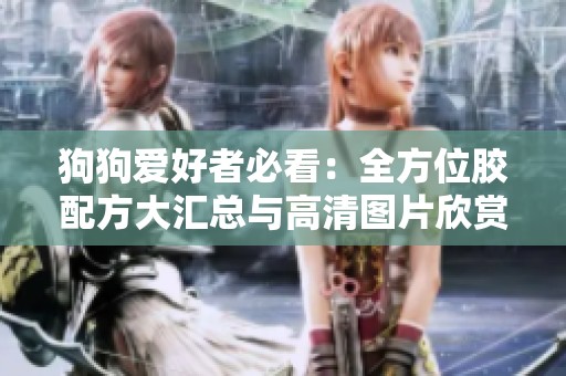 狗狗愛(ài)好者必看：全方位膠配方大匯總與高清圖片欣賞