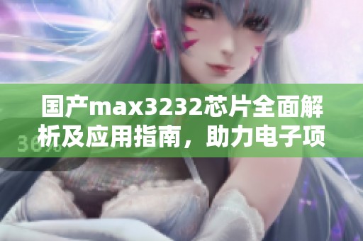 國(guó)產(chǎn)max3232芯片全面解析及應(yīng)用指南,助力電子項(xiàng)目創(chuàng)新 國(guó)產(chǎn)max3232芯片全面解析及應(yīng)用指南,助力電子項(xiàng)目創(chuàng)新